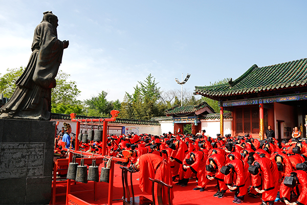 孔子行礼,动作示范(第4页)_大山谷图库